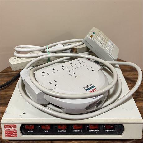 Memorex Power Center and Surge Protector Cords