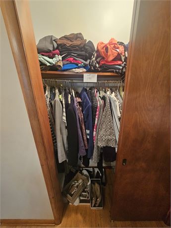 Closet Cleanout- Ladies Mixed Clothes & Shoes Maker, Style & Season Vary