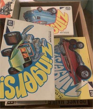 MPC Zingers Super Dune Buggy & MPC 1957 Chevy Hardtop Model Kits & More