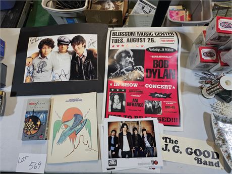 Mixed Band Photo's&Posters:All American Rejects/Bob Dylan Concert Poster & More