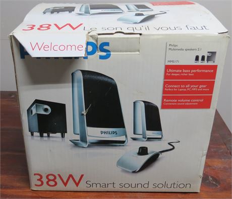 Philips Multimedia Speakers