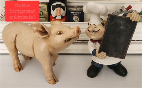 Pig & Chef Decor