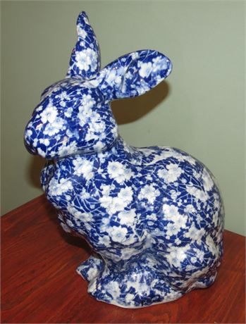 Blue & White Porcelain Rabbit