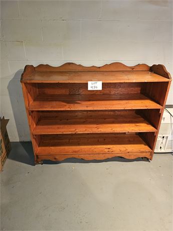 Vintage Wood Bookshelf