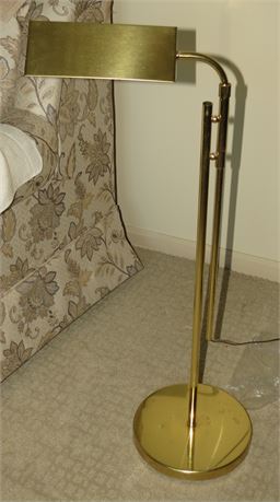 Gold Tone Floor Lamp