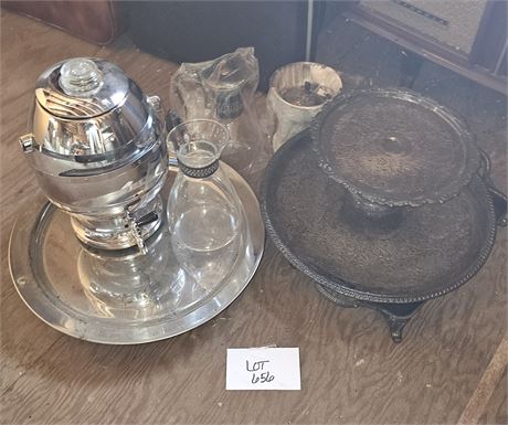 Mixed Silverplate & Stainless Lot