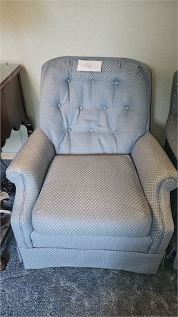 Norwalk Country Blue Arm Chair