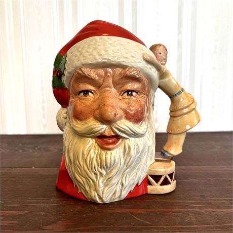 Royal Doulton Santa Claus Large Character Jug D6668 7" England