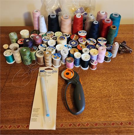 Assorted Thread & Accessories