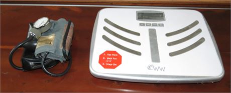 Scale & Blood Pressure Monitor