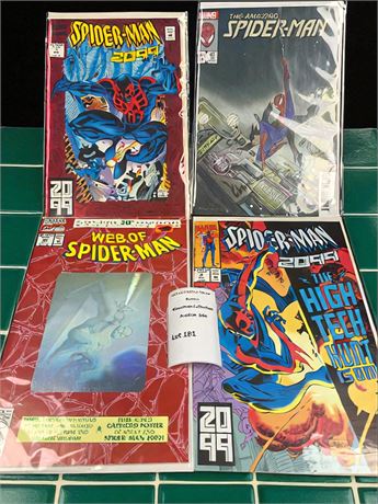 Marvel Spiderman Comic Book Lot of 4