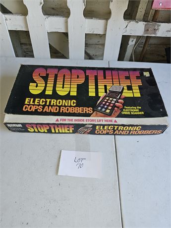 Stop Thief Electronic Game