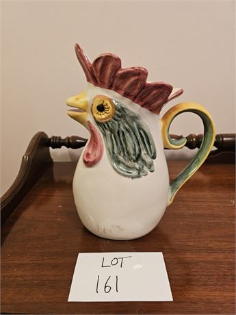 Vintage Rooster Pitcher #592 Portugal