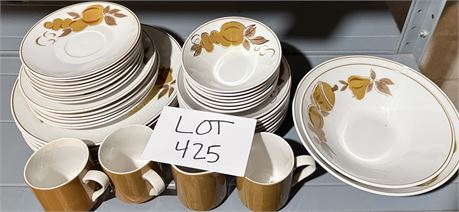 Mikasa Focus Shape Mocha 43pc Dish Set