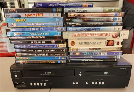 DVD/VHS Player, Movies