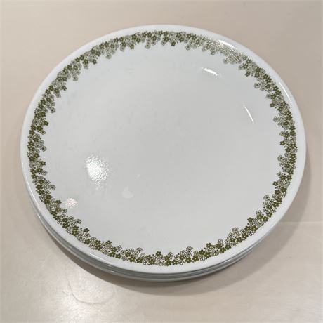 Corelle Corning Spring Blossom/Crazy Daisy Plates Lot of 7