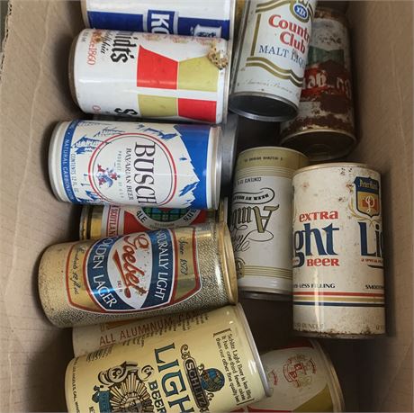 Vintage Beer Van Lot (Empty)