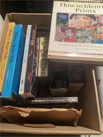 Book Lot - Fine Arts, Law, Doll Collecting & More