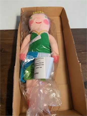 BlaBla Kids  Mini Queen Antoinette 100% Cotton Hand-Knit Doll