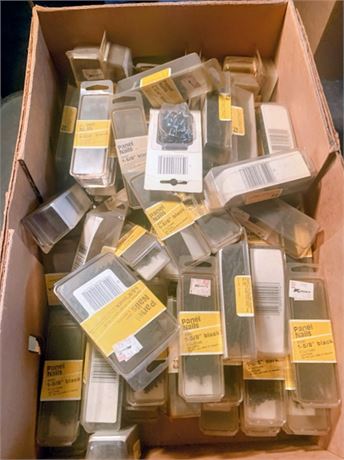 Dark 1-5/8 Inch Panel Nail Lot