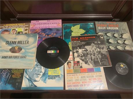 Glenn Miller Army Air Force Band, Lawrence Welk, Firestone 5 Star Fiesta Albums