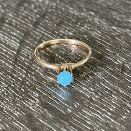 Vintage/Antique Petite 10K Gold Ring - 1.3 Grams