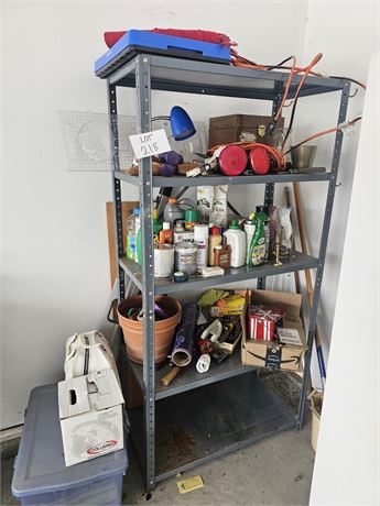 Shelf Cleanout- Chemicals, Cleaners, Garden Tools, Hand Tools, Bowling Ball & Mo
