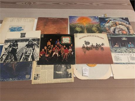 The Moody Blues, James Gang, Blood, Sweat & Tears, Gordon Lightfoot Album Lot