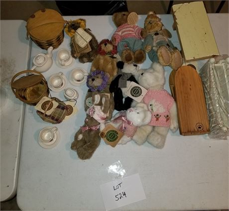 Mixed Boyds Plush Collectible Bears