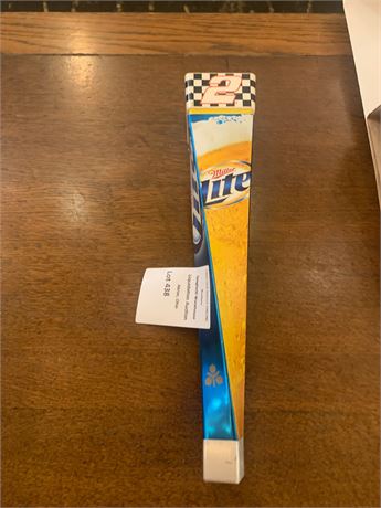 Miller Light Racing Themed Beer Tap Handle
