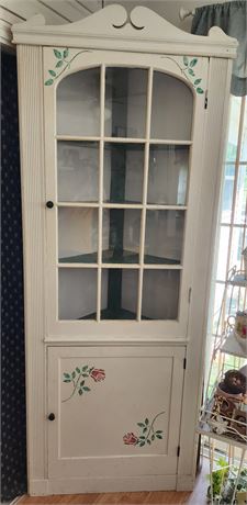 Vintage Corner Cabinet