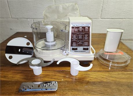 Hamilton Beach Dual Food Processor