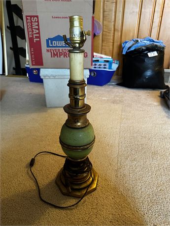 Vintage Brass Lamp