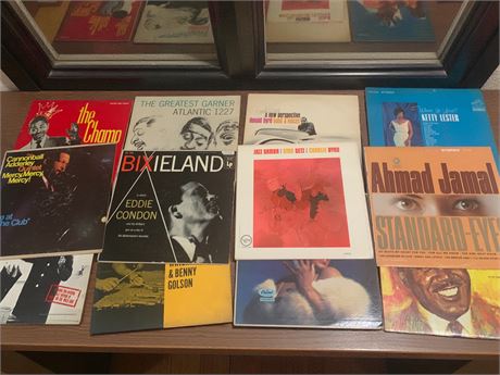 Ahmad Jamal, Eddie Condon, Donald Byrd, Ketty Lester Album Lot