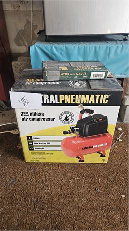 Central Pneumatic 3Gal Air Compressor