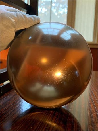 Round Smoke Glass, Cylindrical White Glass & Amber Glass Globe/Shade Lot