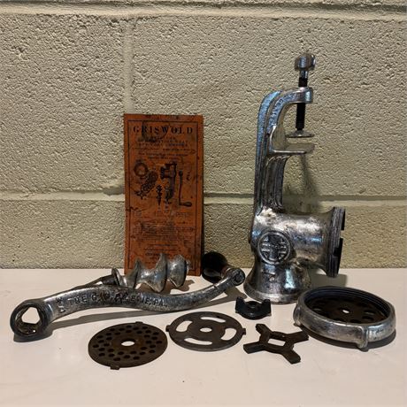 Vintage Griswold Combination Meat and Food Chopper