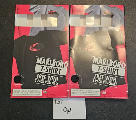 Marlboro Old Store Stock T-Shirts Size Vary