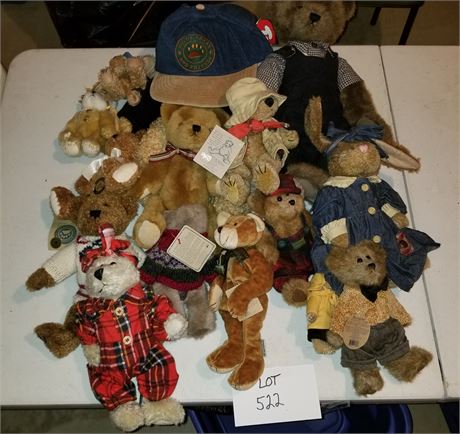 Mixed Boyds Plush Collectible Bears