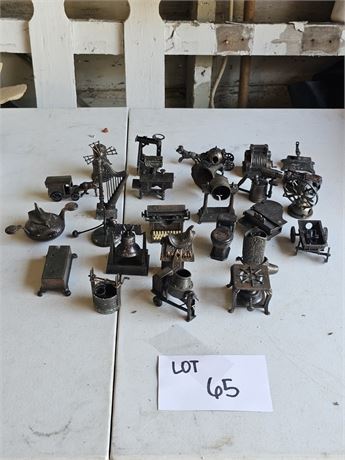 Large Collection Of Metal Pencil Sharpeners