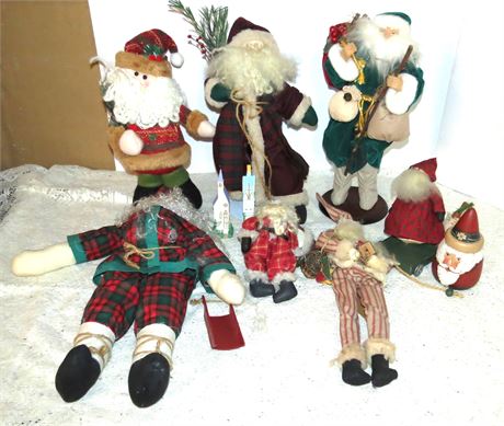 Christmas Santa Dolls