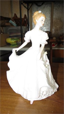 Homco "Lady Caroline" Porcelain Figurine