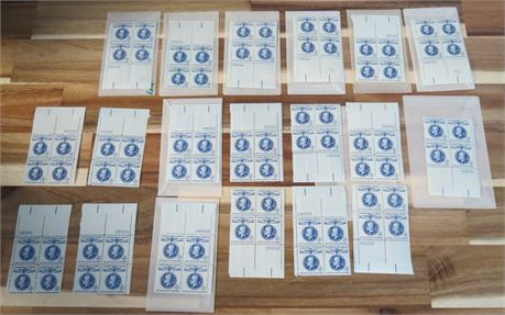 1960 4 Cent " Champion Of Liberty" Stamps