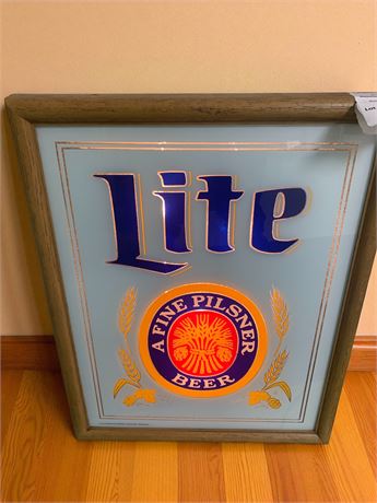 Lite A Fine Pilsner Beer Lighted Sign