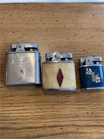 Lighter Lot - Ronson Whirlwind, ATC Super DeLuxe Automatic, SMC Supreme