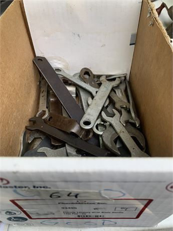 Wrench Lot Misc Sizes & Types