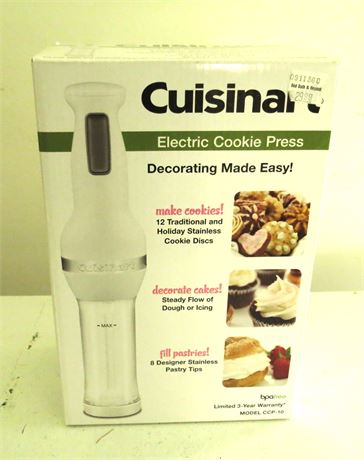 Cuisinart Electric Cookie Press