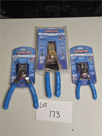 Channel Locks 6",8" & 10" NIB