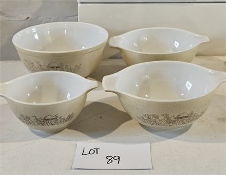 Pyrex "Forest Fancies" 441,442 & 409