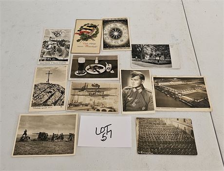 WW2 German Postcards Adolf Hitler Plaza, Zodiac & More